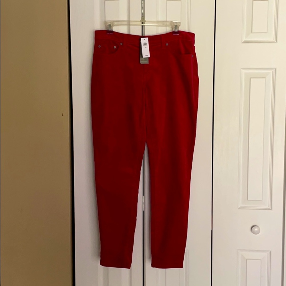 Banana Republic skinny , red pant